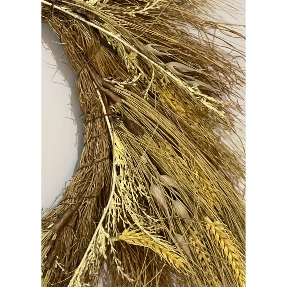 VanCortlandt Farms Handmade Dried Flower Savannah Wheat 22”